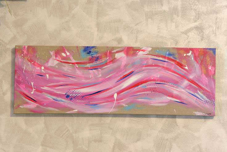 Courant d'air printanier | 75x25 | X