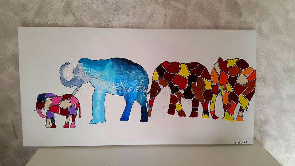 Amour fraternel | 100x50 | X