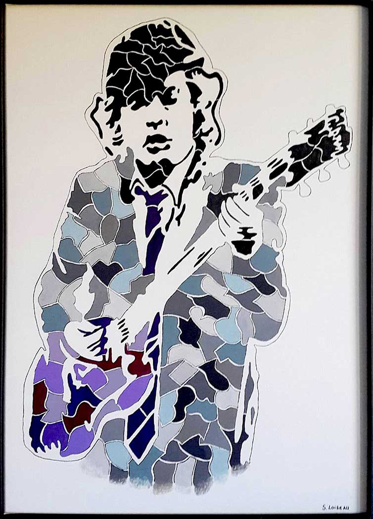 Angus Young (ACDC) | 50x60 | X