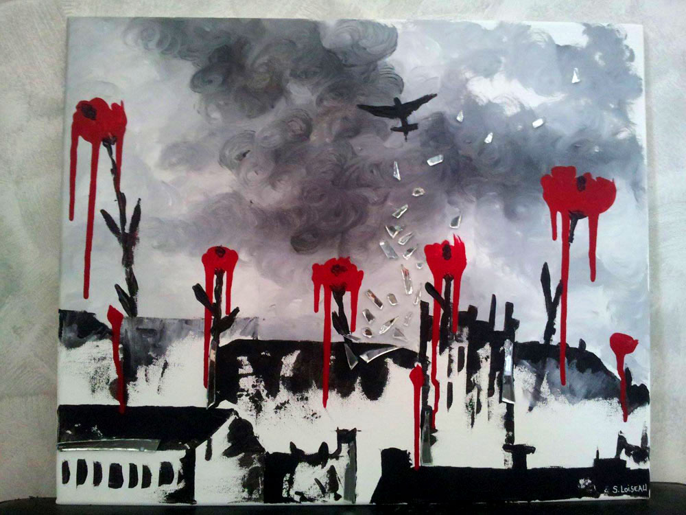 Bataille | 50x60 | X