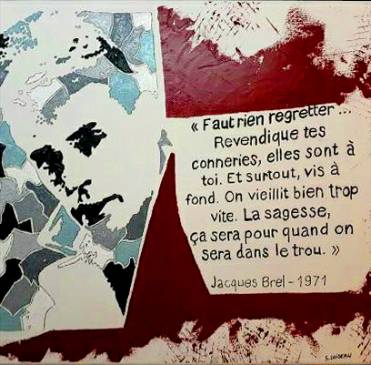 Jacques Brel | 40x50 | X