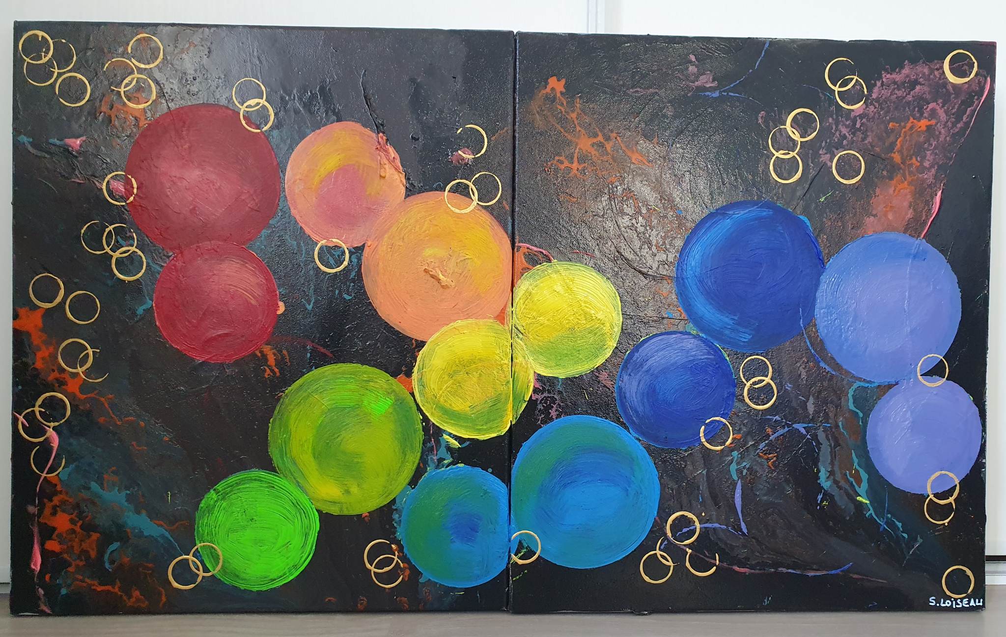 Bulles | 92x55