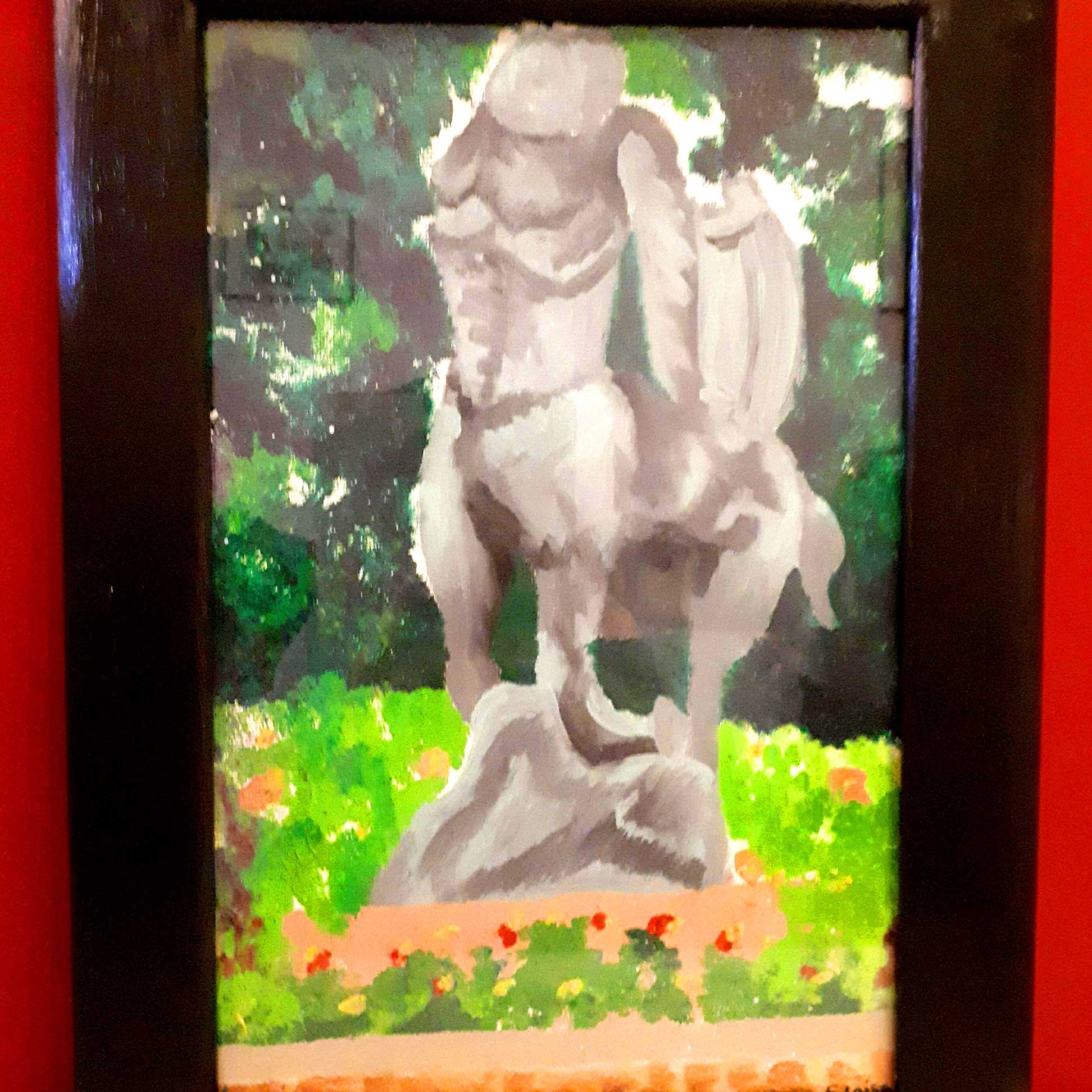 Le centaure mourant de Bourdelle | Petit cadre sous verre