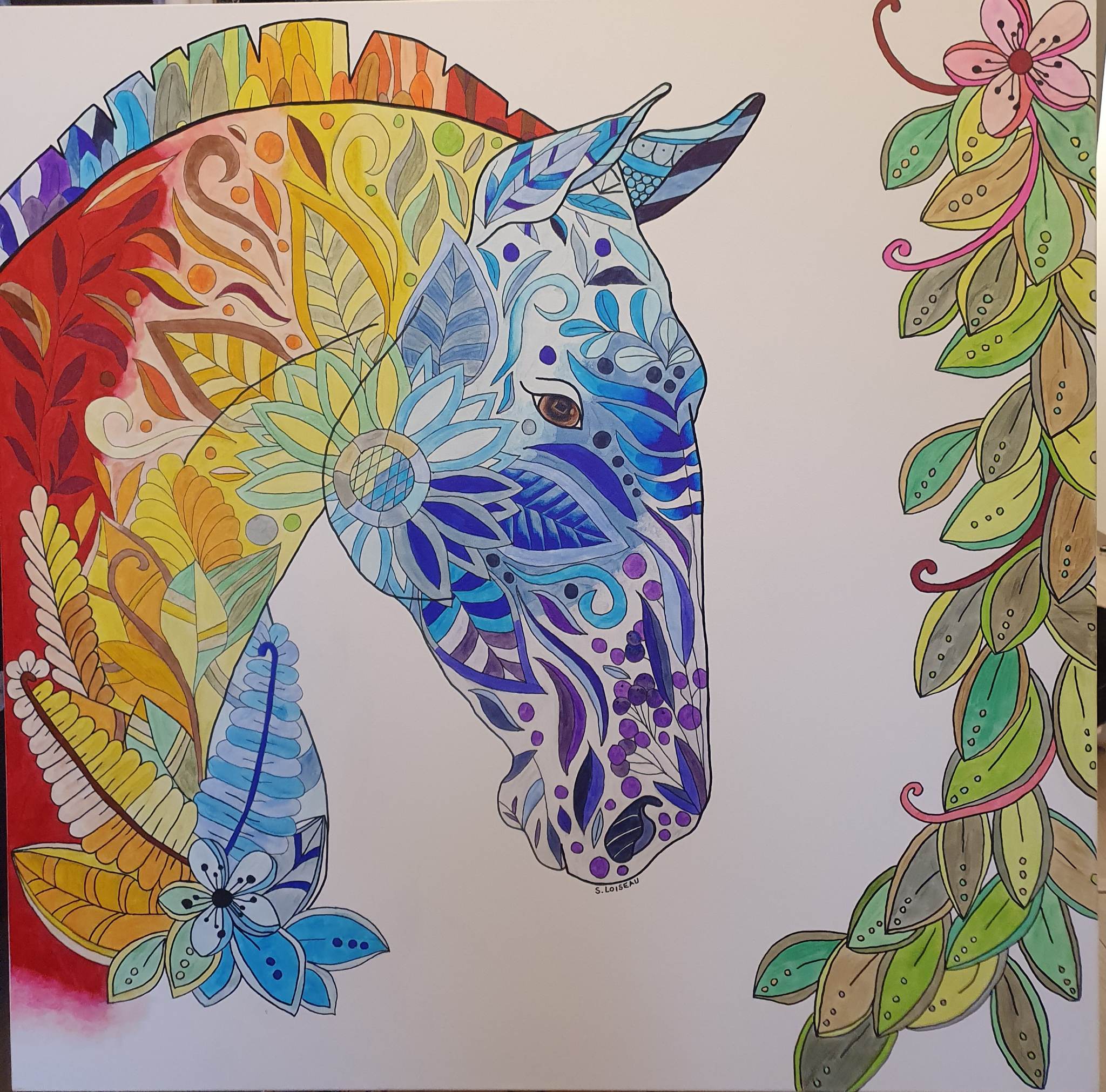 Cheval | 100x100 | X