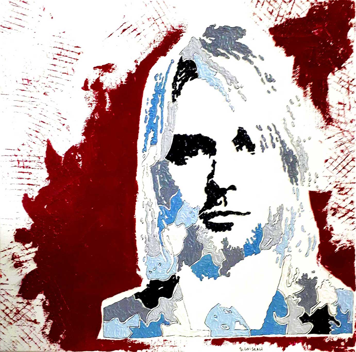 Kurt Cobain | 40x40 | X