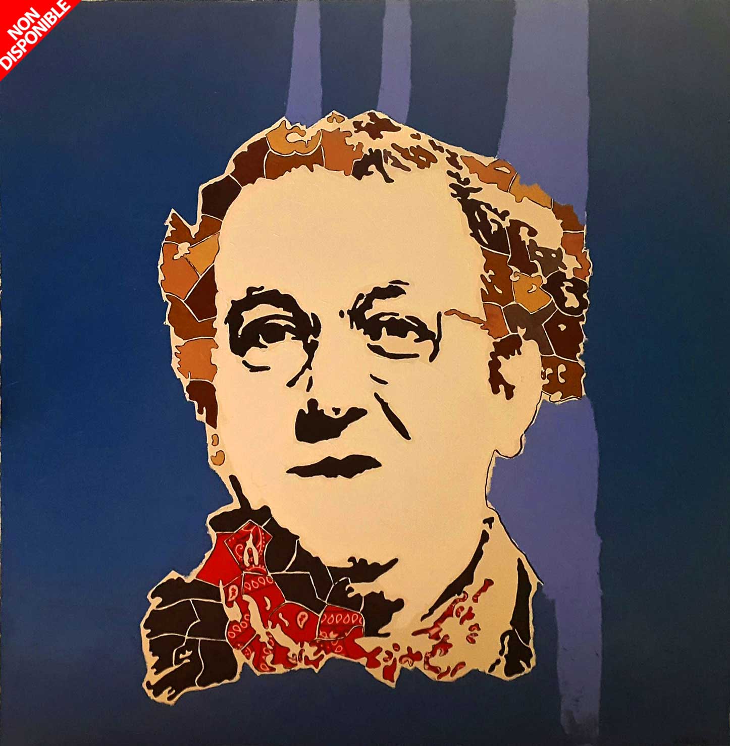 Coluche | 80x80 | X
