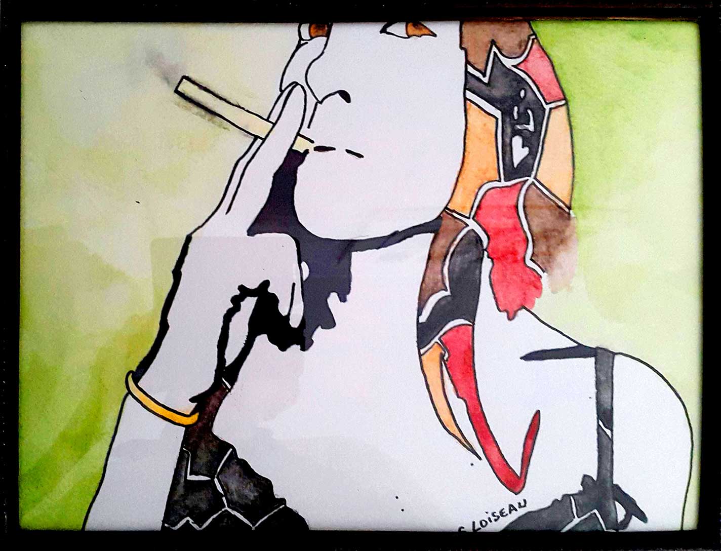 Femme moderne | 24,5x18,5