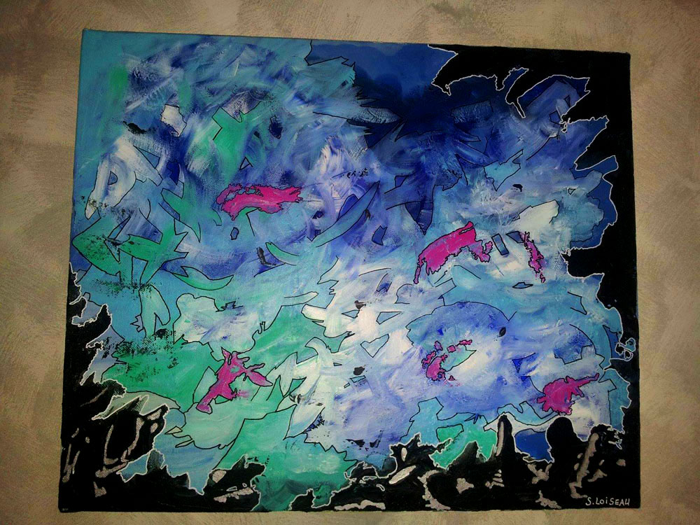 Fonds marins | 46x38