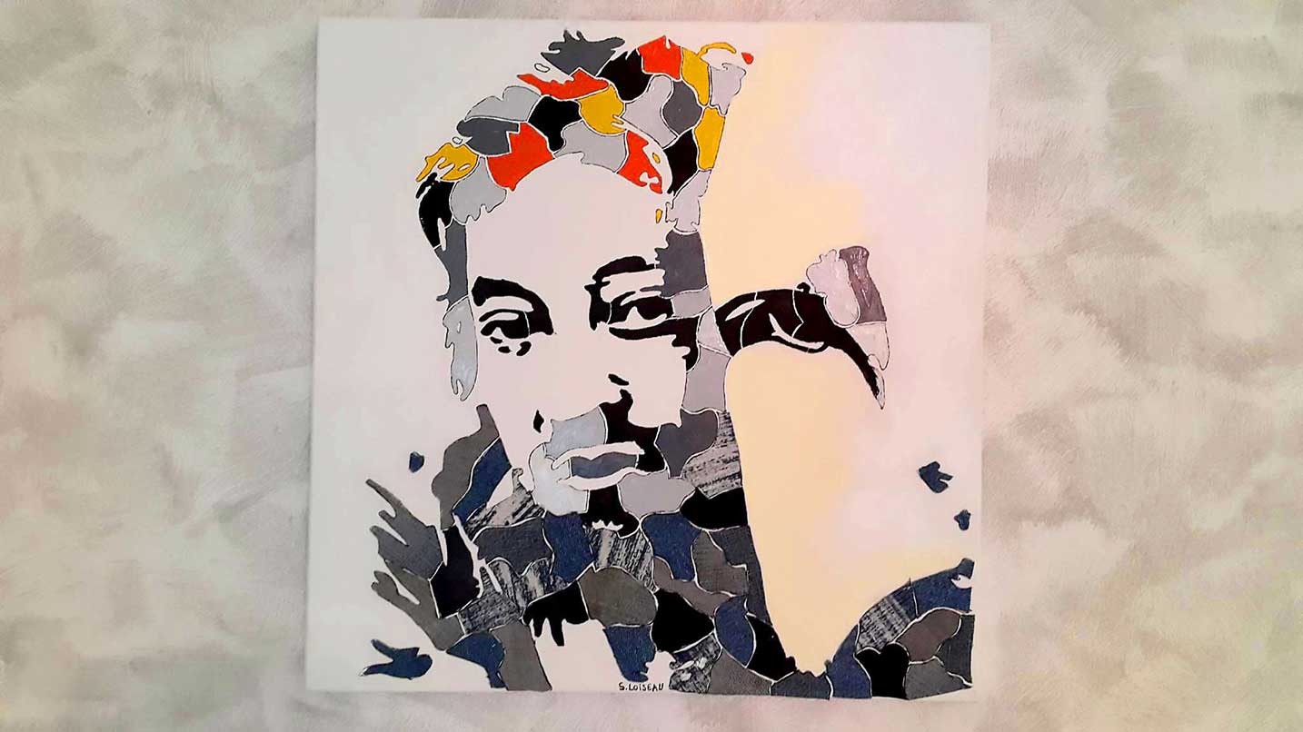 Serge Gainsbourg (1928-1991) | 50x50 | X