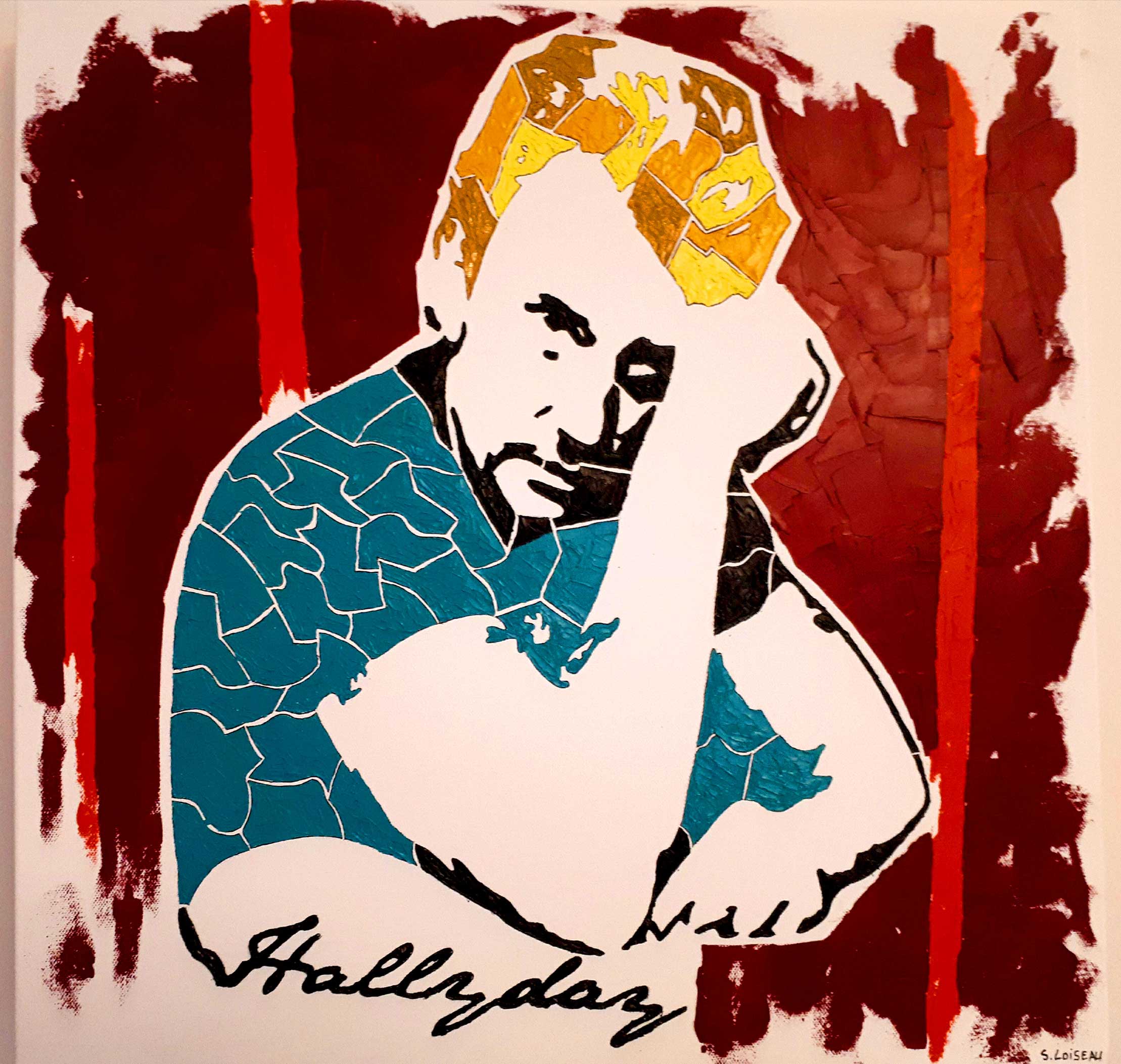 Johnny Hallyday | 50x50 | X