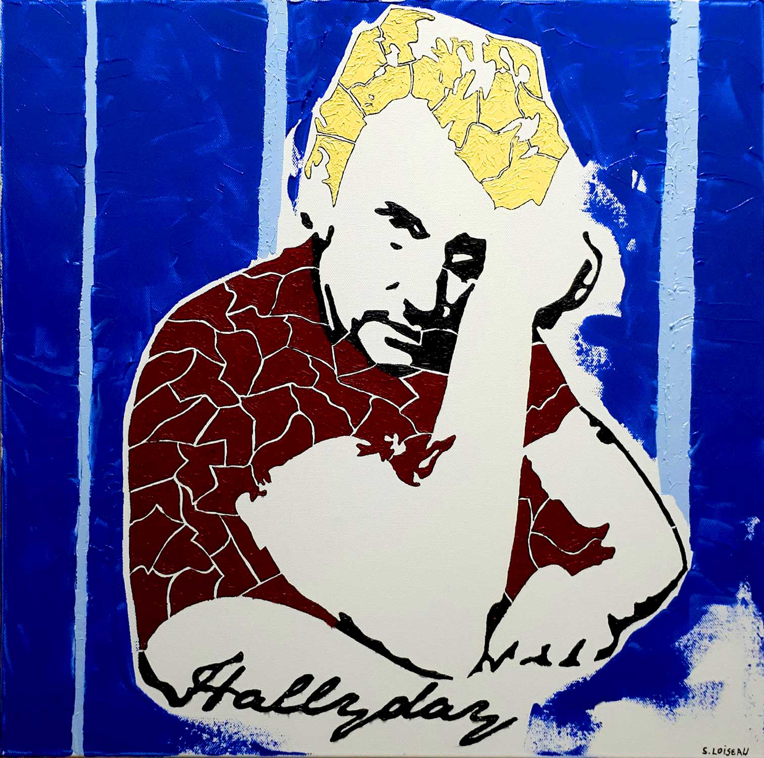 Johnny Hallyday | 50x50 | X