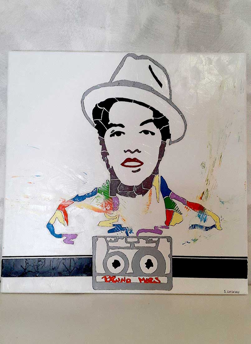 Bruno Mars | 50x50 | X