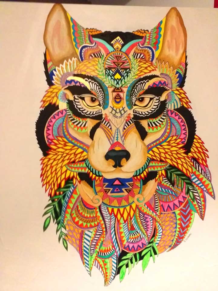 La meute | 100x100 | X