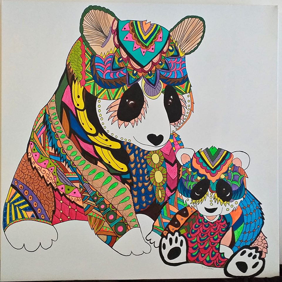 Tableau moderne | 100x100 | X