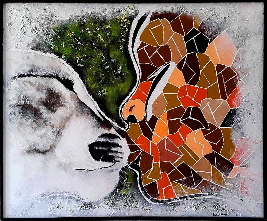 Paix intèrieure | 60x50 | X