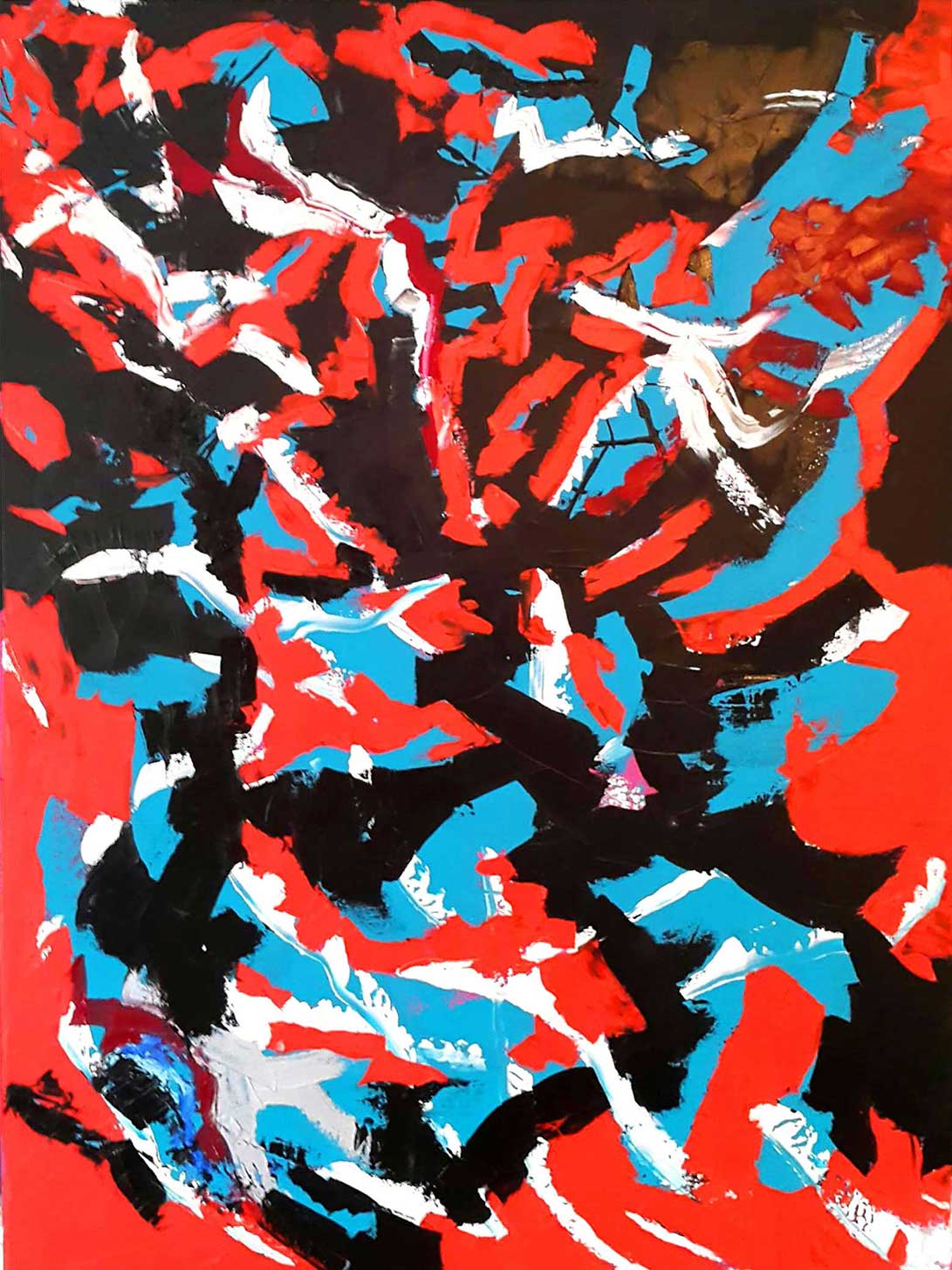 Pensées août 2016 | 60x80