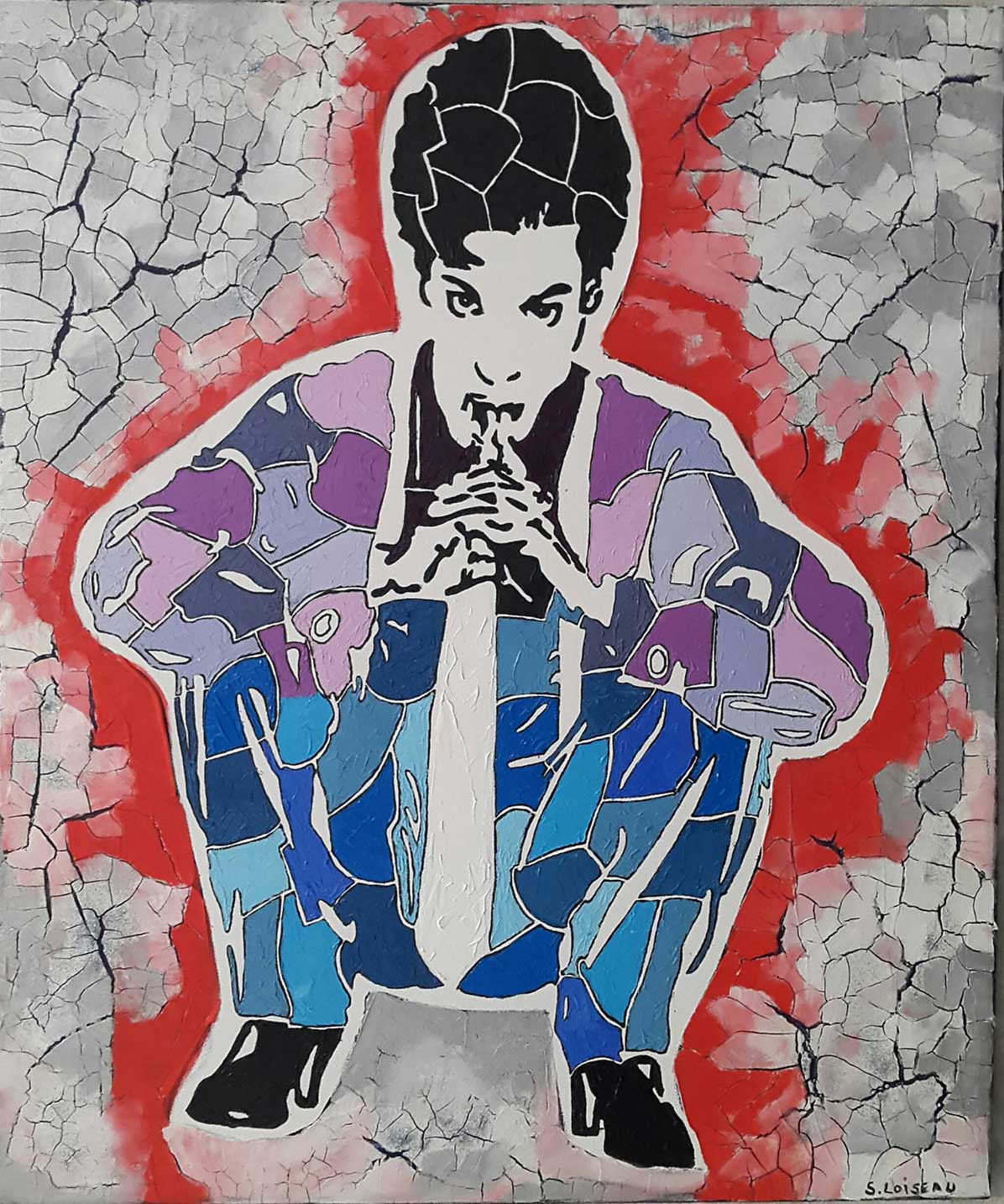 Purple Rain | 45x54 | X