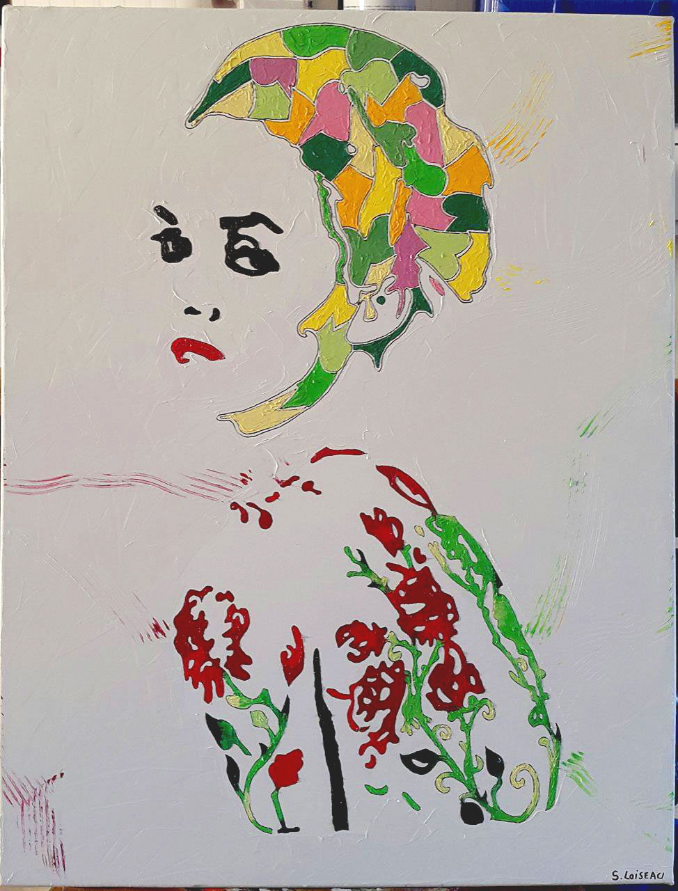 Vanessa Paradis | 50x65 | X