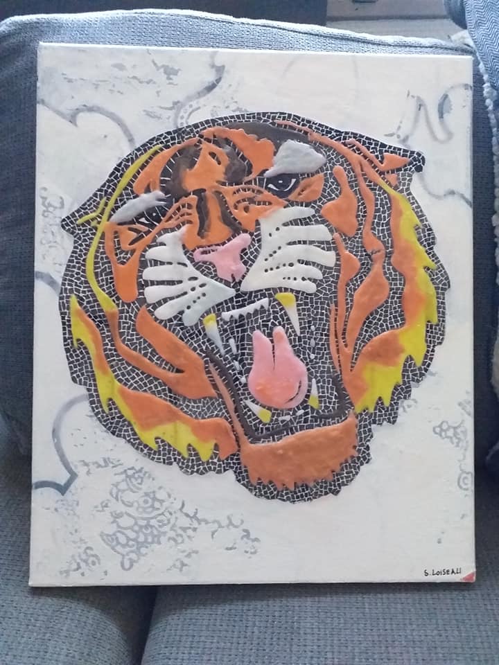 Tableau moderne | 100x100