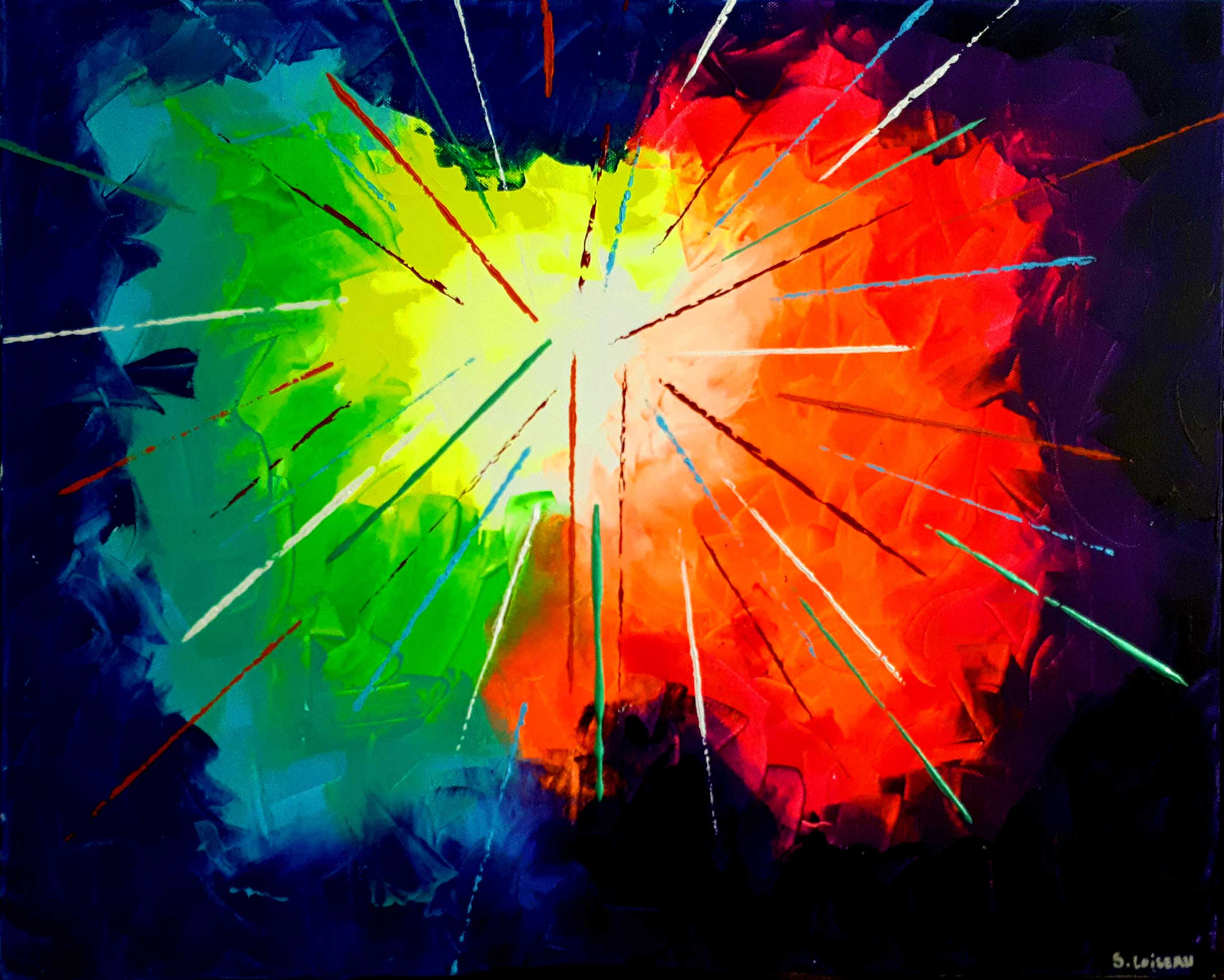 Au bout du tunnel | 61x50